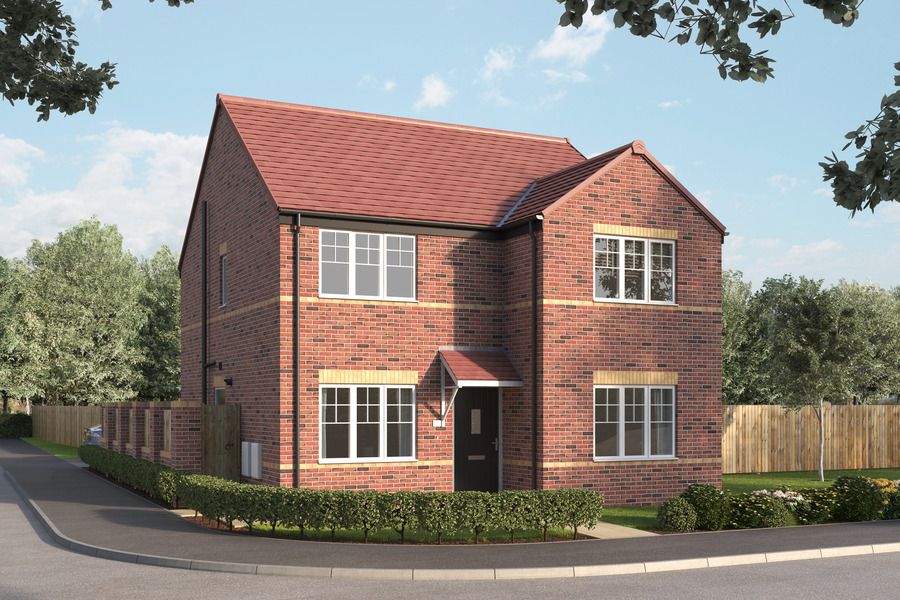 Property photo 1 of 13 Computer Generated Image, Indicative Exterior, New Build Home