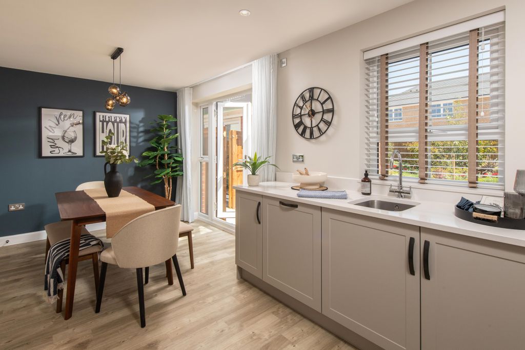 Property photo 3 of 9 Internal Image Of The Collaton Kitchen Dining Area