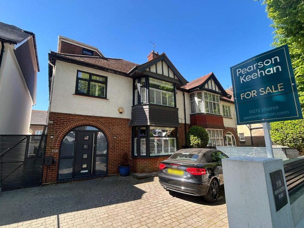 Property photo 1 of 26 116 New Church Road, Hove - New Front Shot.Jpg