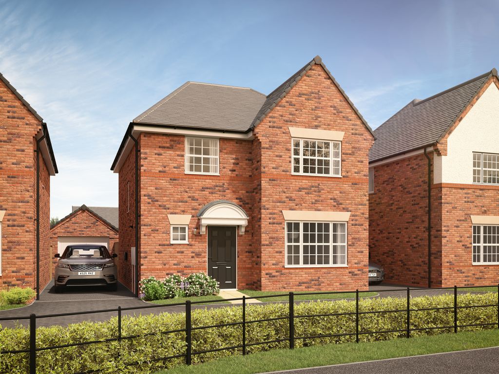 Property photo 1 of 11 A Modern Brick House With A Dark Front Door And Large Windows Sits In The Foreground