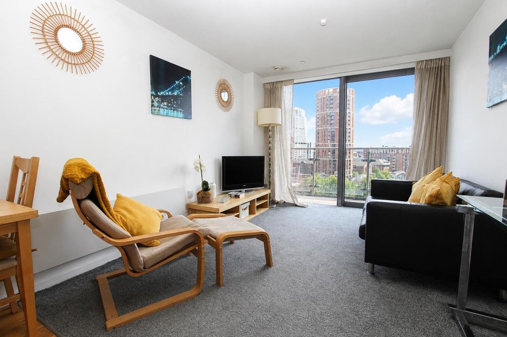 Property photo 1 of 11 Bright Living Room With Large Balcony Windows...