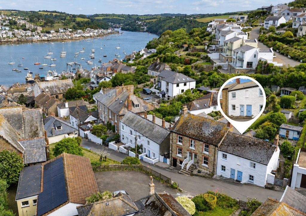 Property photo 2 of 12 65 Fore Street Polruan Drone