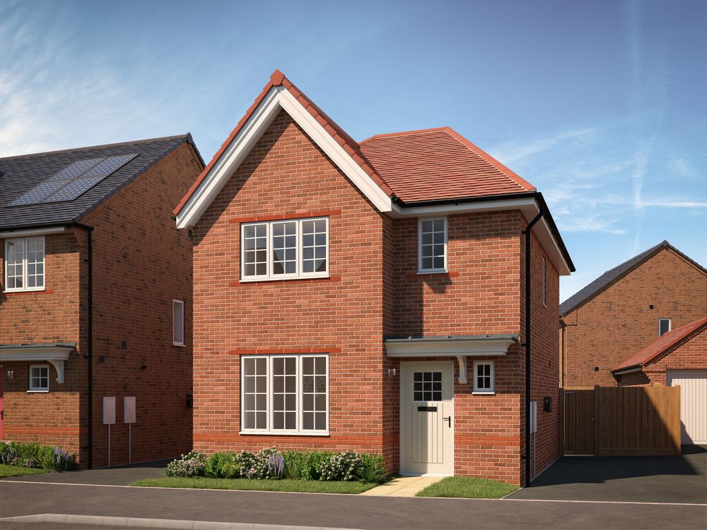 Property photo 1 of 8 A Red Brick House With White-Framed Windows And A White Door Stands In The Foreground