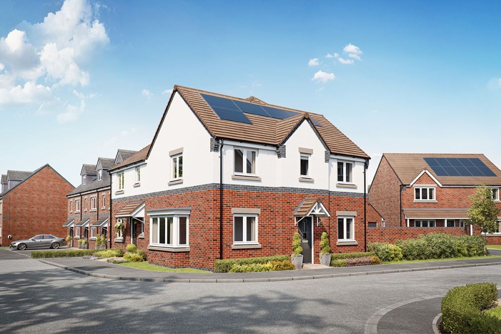 Property photo 1 of 10 1 Crest Nicholson At Branston Locks The Chesham External CGI