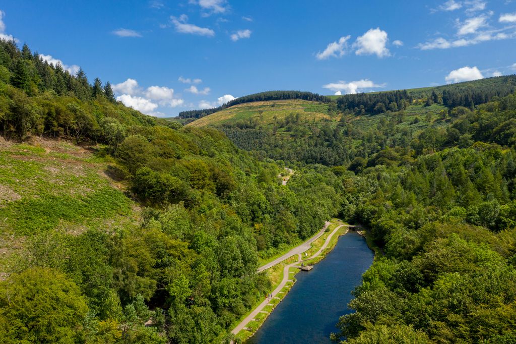Property photo 2 of 17 Cwmcarn Aerial Of Lake.Jpg