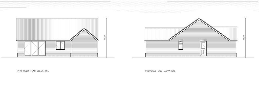 Property photo 2 of 5 Proposed Side And Rear Elevations