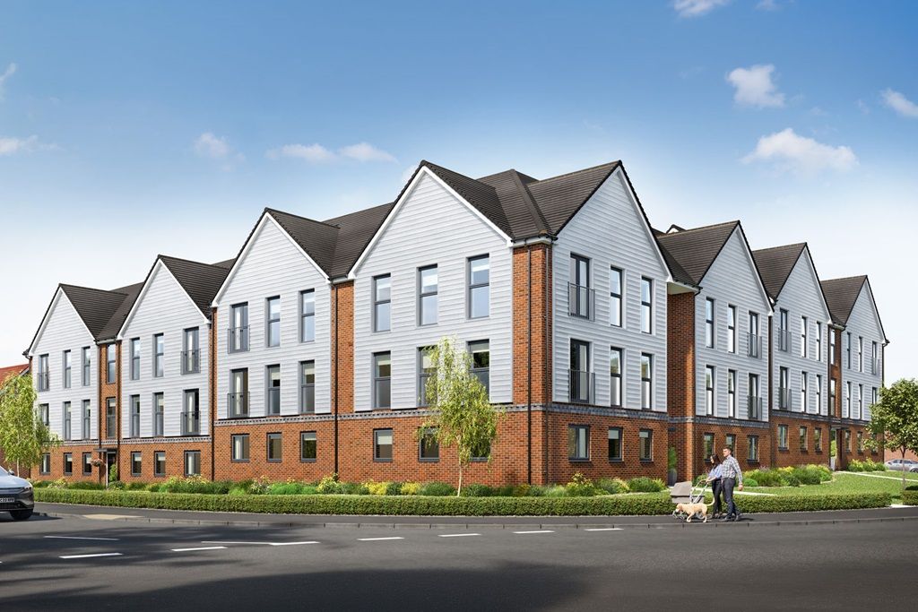 Property photo 2 of 9 Artist Impression Of Sanders Gate Apartments At Perryfields
