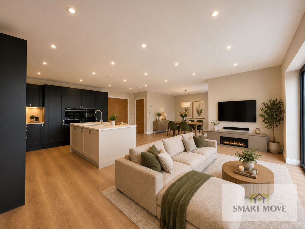 Property photo 3 of 32 Virtually Staged Kitchen Family Room