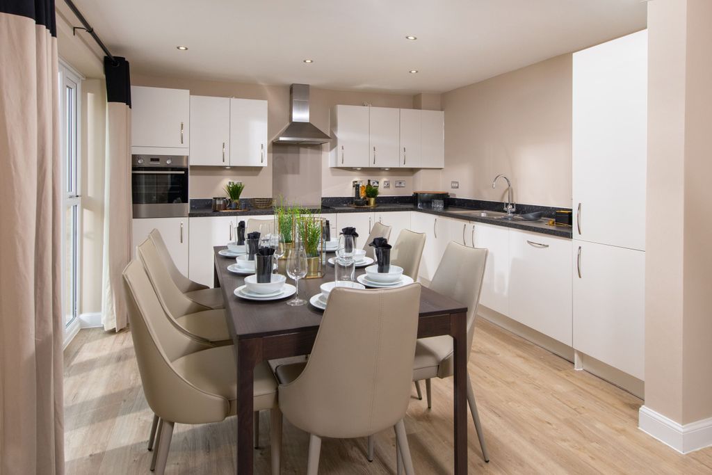 Property photo 3 of 7 Internal Image Of The Kitchen/Dining Area In The Halton Home