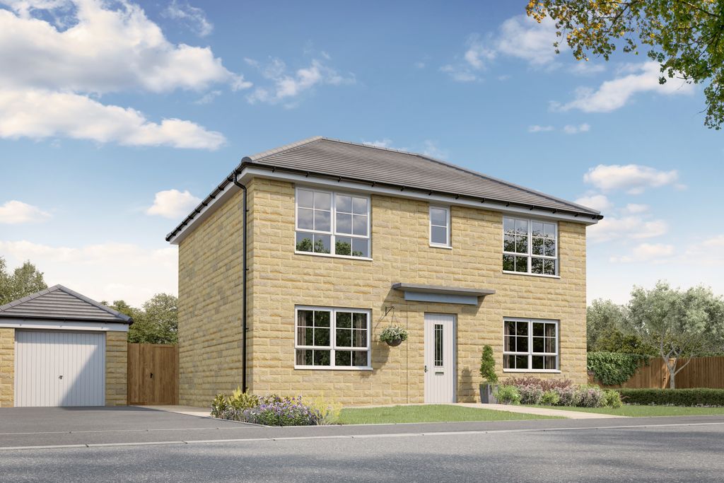Property photo 1 of 9 External CGI Of The Thornton 4 Bed Detached Home