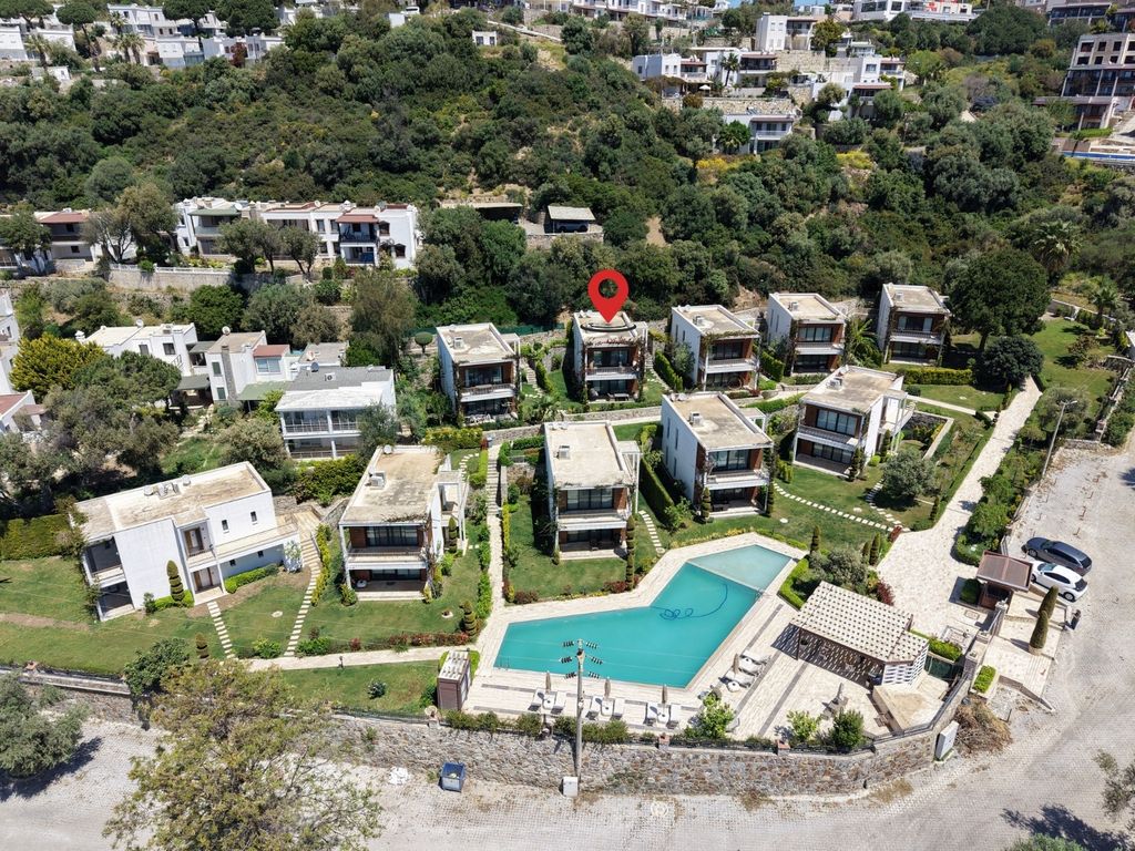 Property photo 3 of 25 Furnished Sea-View Apartment For Sale In Bodrum Â€“ Arial View Over The Entire Complex