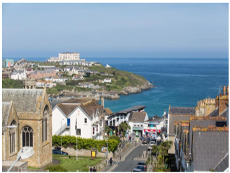 Property photo 3 of 10 Elevated Coastal Views Over Newquay Town And Coastline Near The Crest Aparthotel Investment