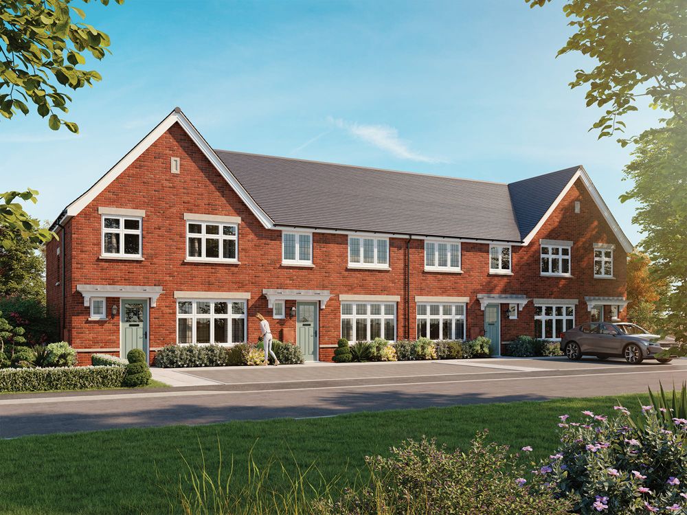 3 bed end terrace house for sale"Rodeheath Mid" at Manchester Road, Congleton CW12