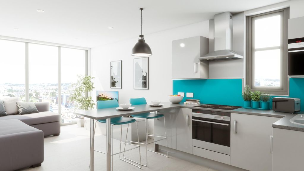 Property photo 2 of 5 Twobedkitchenliving.Png