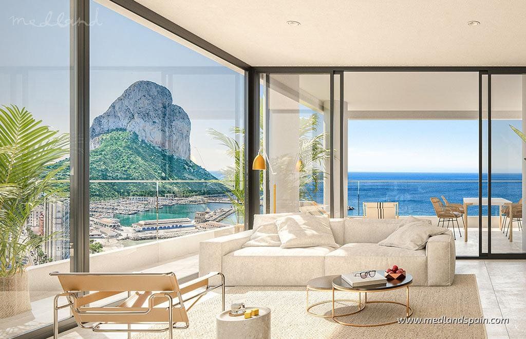 Property photo 1 of 15 Penthouse With 3 Bedrooms And Private Solarium With Incredible Sea Views In Calpe