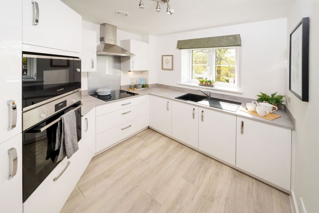 Property photo 3 of 19 Knox Court - Typical 1 Bed Apartment Kitchen