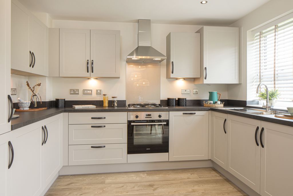 Property photo 3 of 10 Kitchen Space In The Archford 3 Bedroom Home