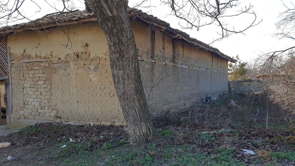 Property photo 3 of 100 Side Perspective Of A Mud Brick Outbuilding With Wooden Structural Beams And A Tree In The Foreground