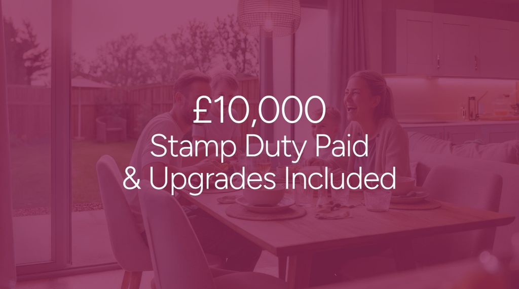 Property photo 2 of 10 £10,000 Stamp Duty Paid + Upgrades Included, With A House Icon In The Top Left Corner.