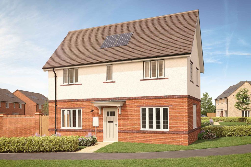 Property photo 1 of 9 Exterior Lyford 3 Bedroom New Build