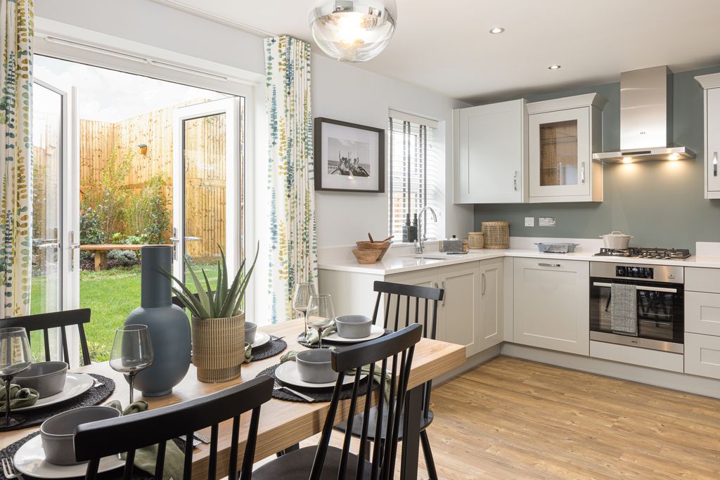 Property photo 3 of 10 Internal Image Of The Archford Show Home Kitchen At Niveus Walk