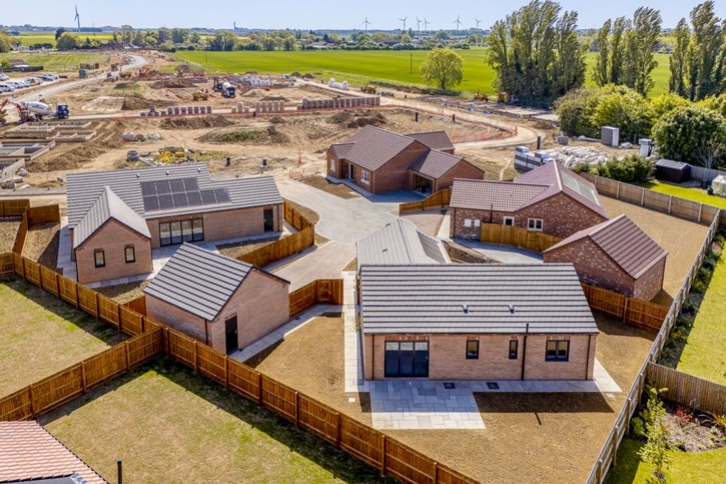 Property photo 3 of 15 Lrg_Aerials. Brunswick Fields (Long Sutton)-8