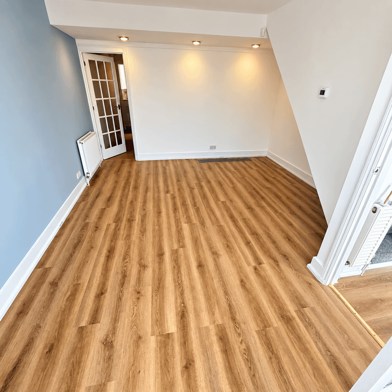 Property photo 2 of 8 Bright Empty Living Room Interior