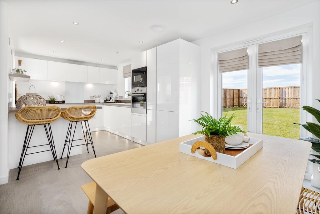 Property photo 3 of 13 Open Plan Kitchen Breakfast Area To Cook, Eat And Entertain
