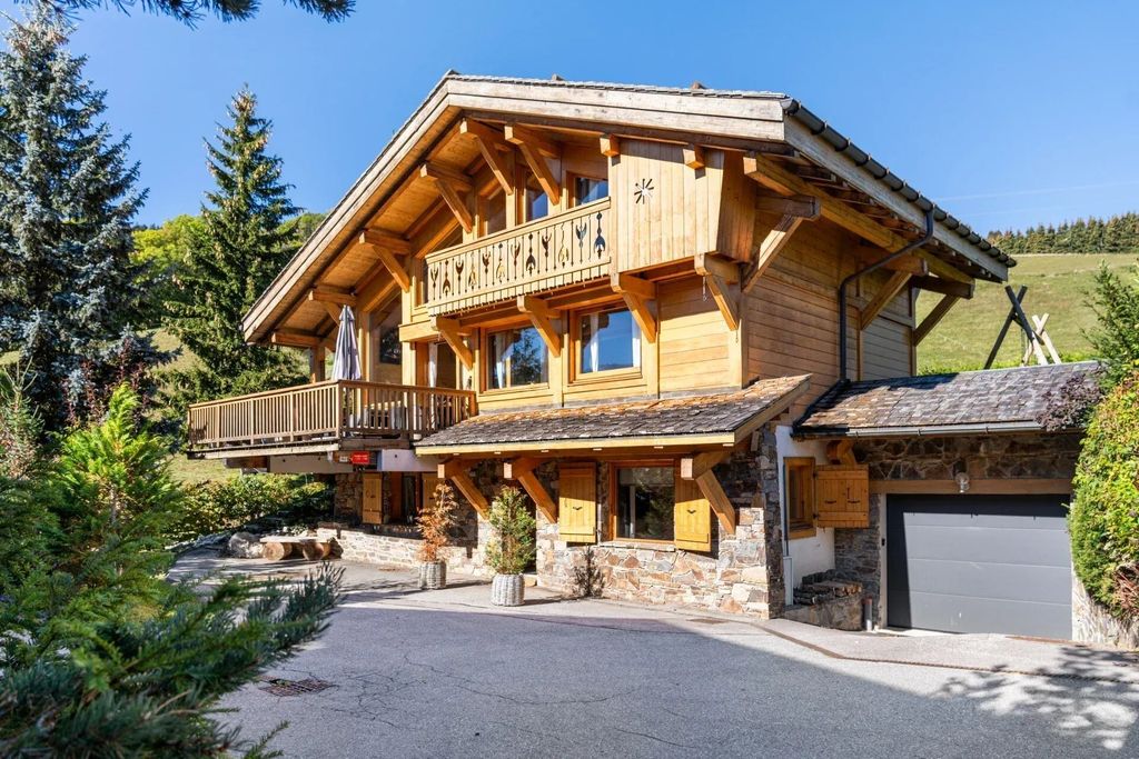 Property photo 1 of 13 Megève - Odier - Exceptional Renovated Chalet, 5 Bedrooms, Spa & Movie Theater At The Foot Of The Slopes