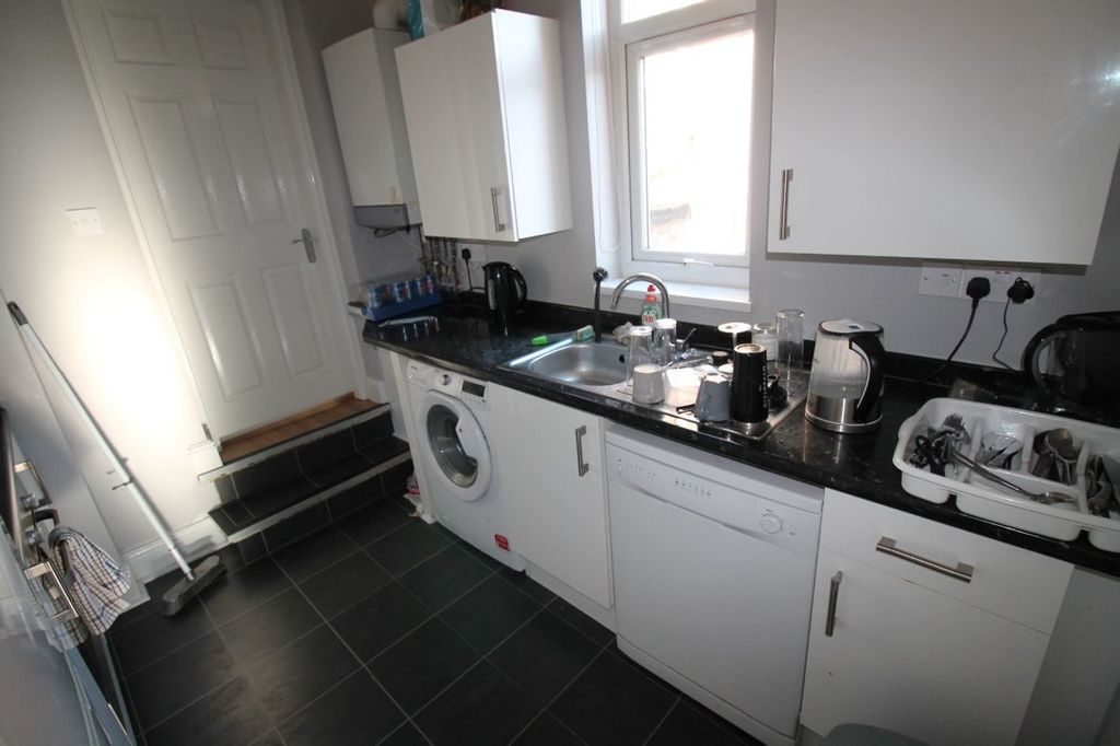 Property photo 3 of 10 Modern Kitchen Featuring Sleek White Cabinets, Amp...