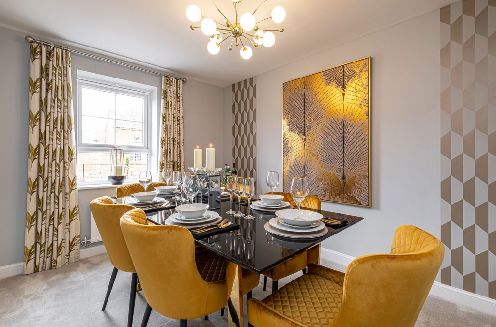 Property photo 3 of 9 Interior View Of The Dining Room In Our 5 Bed Lamberton Home