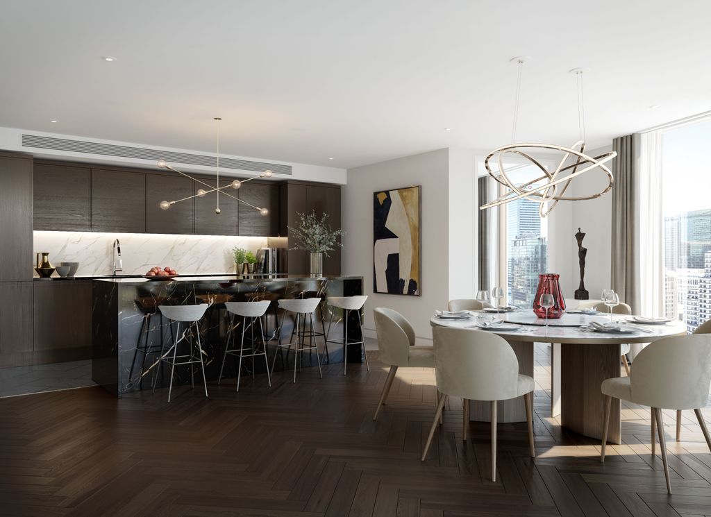 Property photo 3 of 16 3848_Westferry_28Th Floor_Kitchen_Pb.Jpg