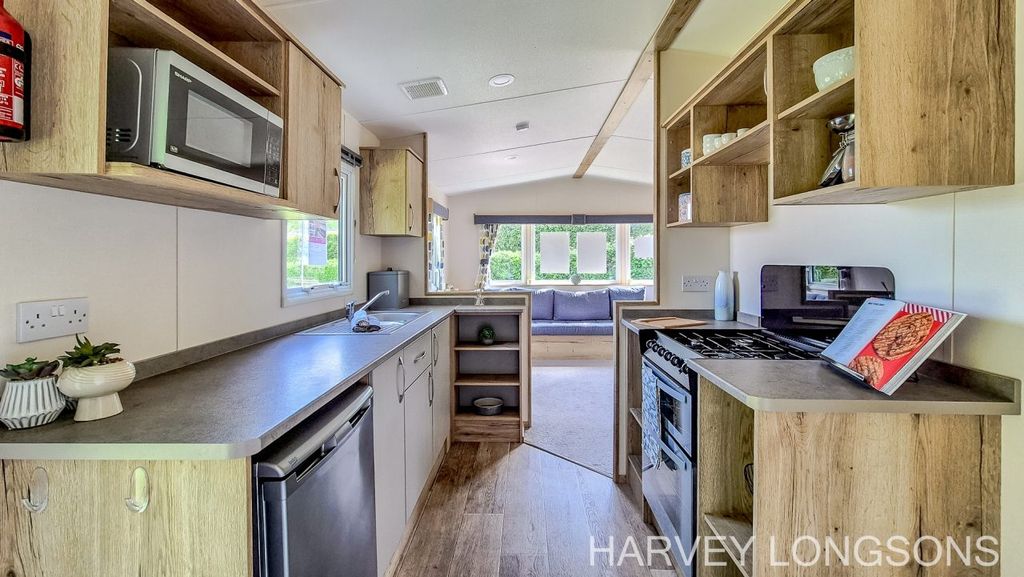 Property photo 3 of 19 Fitted Kitchen Inside The Abi Arizona Premier Static Caravan