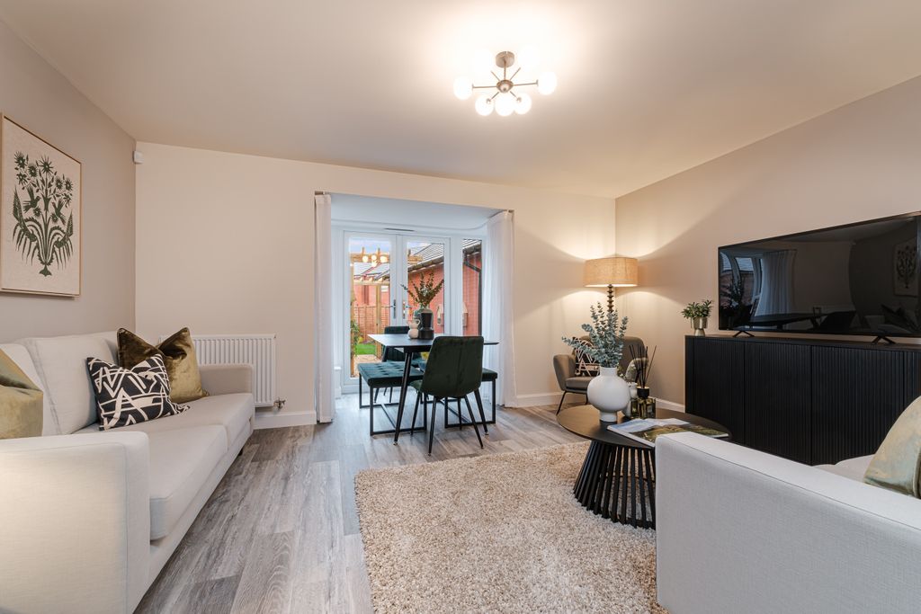 Property photo 2 of 8 Interior View Of The Living & Dining Room In Our 4 Bed Hythie Home