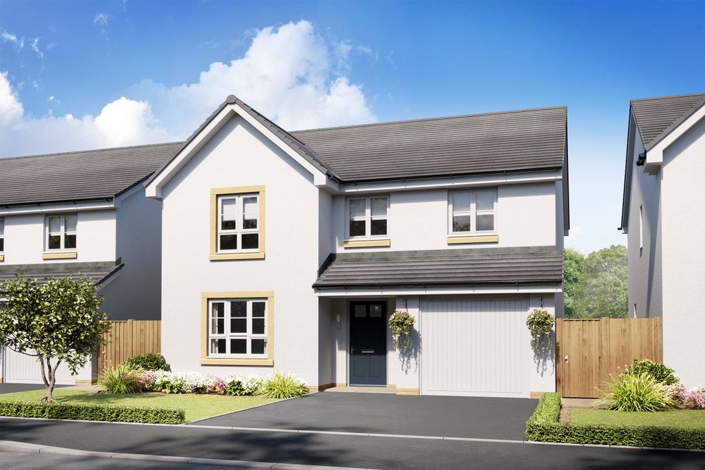 4 bed detached house for sale"Crombie" at Brogan Crescent, Edinburgh EH12