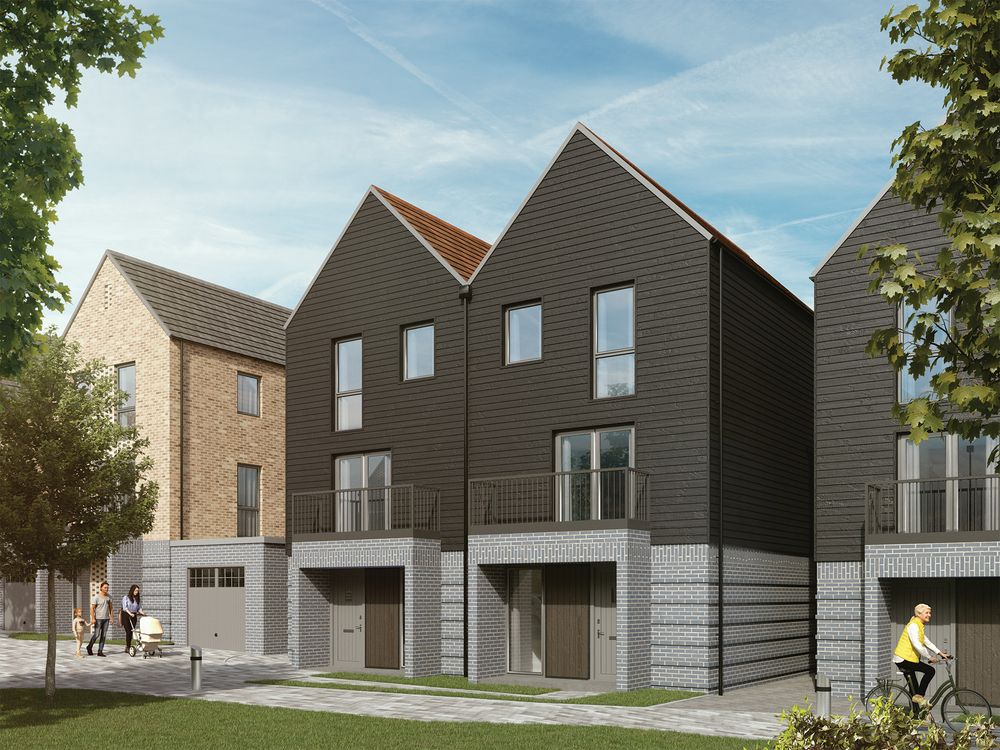 Property photo 1 of 5 External CGI Of The 3 Storey Brenzett Home At The Lakes