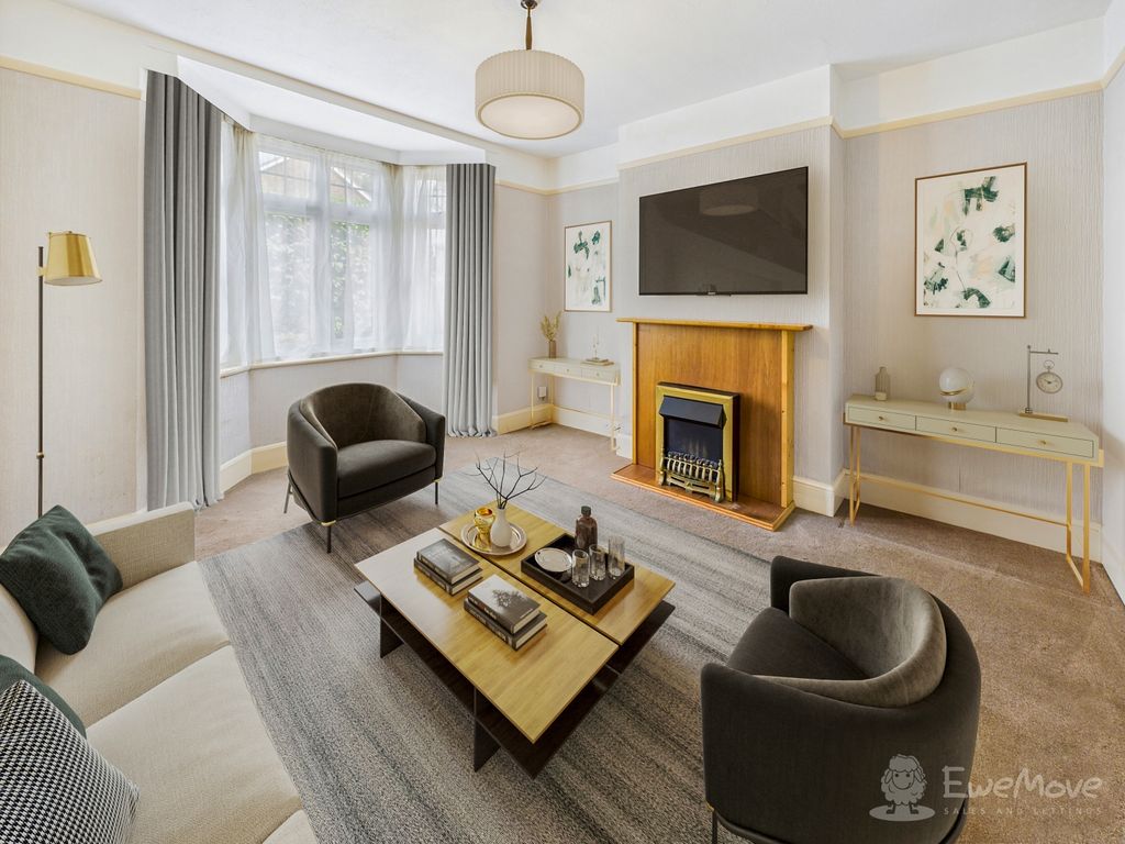 Property photo 2 of 18 Living Room - Digitally Staged