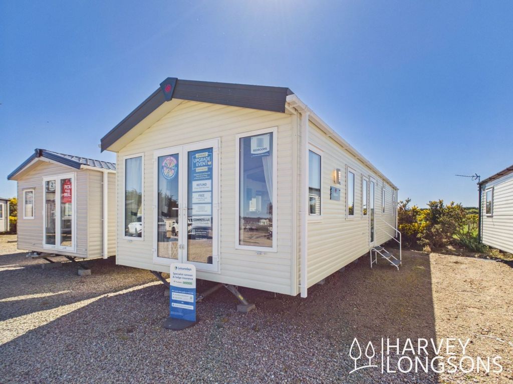 Property photo 1 of 17 Pemberton Marlow Static Caravan Exterior With Patio Doors And Steps