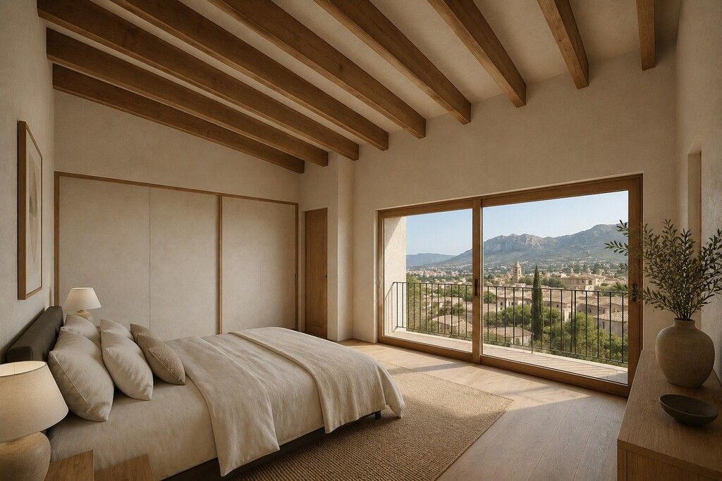 Property photo 3 of 7 Dormitorio_Studio_Pollensa_Vistas_Pueblo_Montanas