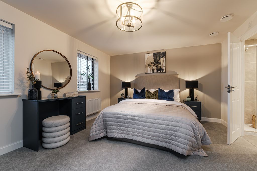 Property photo 3 of 8 Interior View Of Bedroom 1 In Our 4 Bed Hythie Home