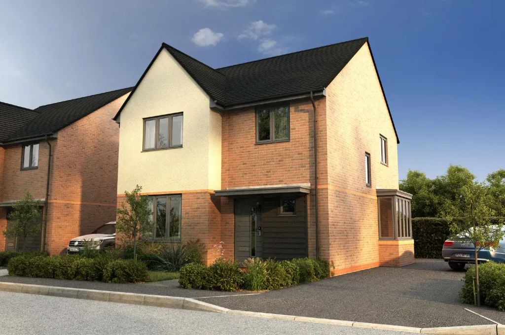 Property photo 1 of 12 Exterior Hacheston Four Bedroom New Build