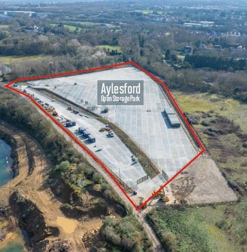 Property photo 2 of 3 Aylesford - Aylesford Open Storage Park Aerial Site Red Bound.Jpg