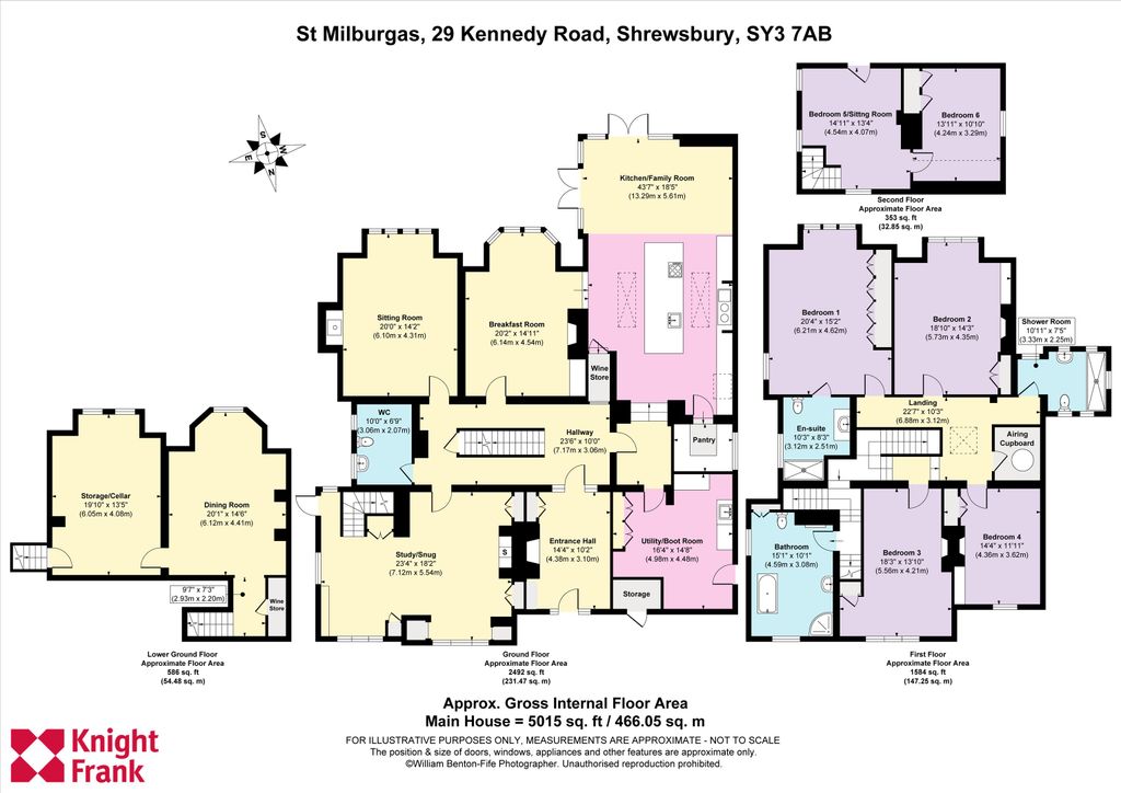 Additional image 26 of 6 bed detached house for saleKennedy Road, Shrewsbury, Shropshire SY3