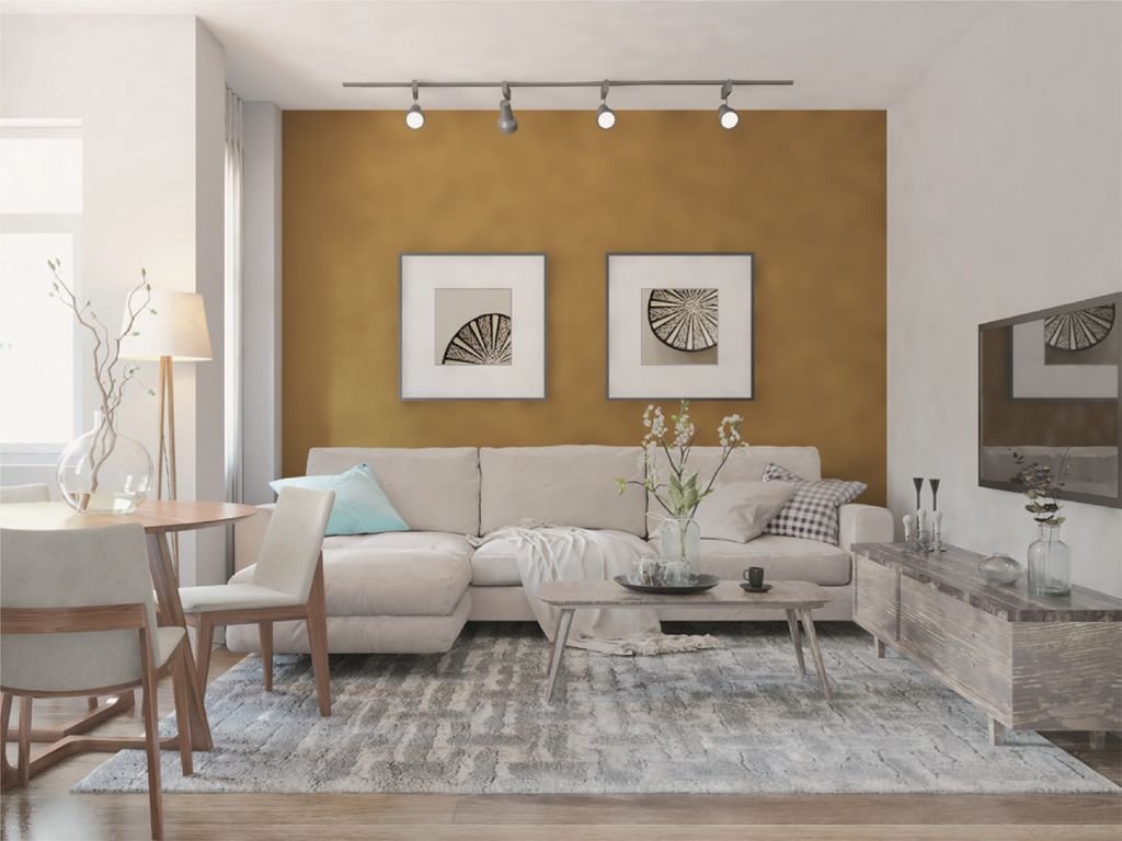 Property photo 3 of 10 Istanbul Renovated Apartments For Sale - Furnished Living Room