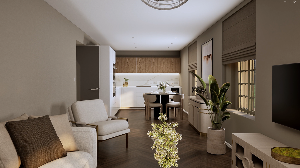 Property photo 1 of 12 Living/Kitchen Area