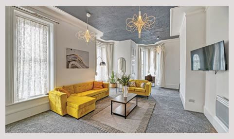 Property photo 1 of 10  Stylish Self-Contained Studio Apartment Bedroom At The Crest Newquay Ideal For Short-Term Lets