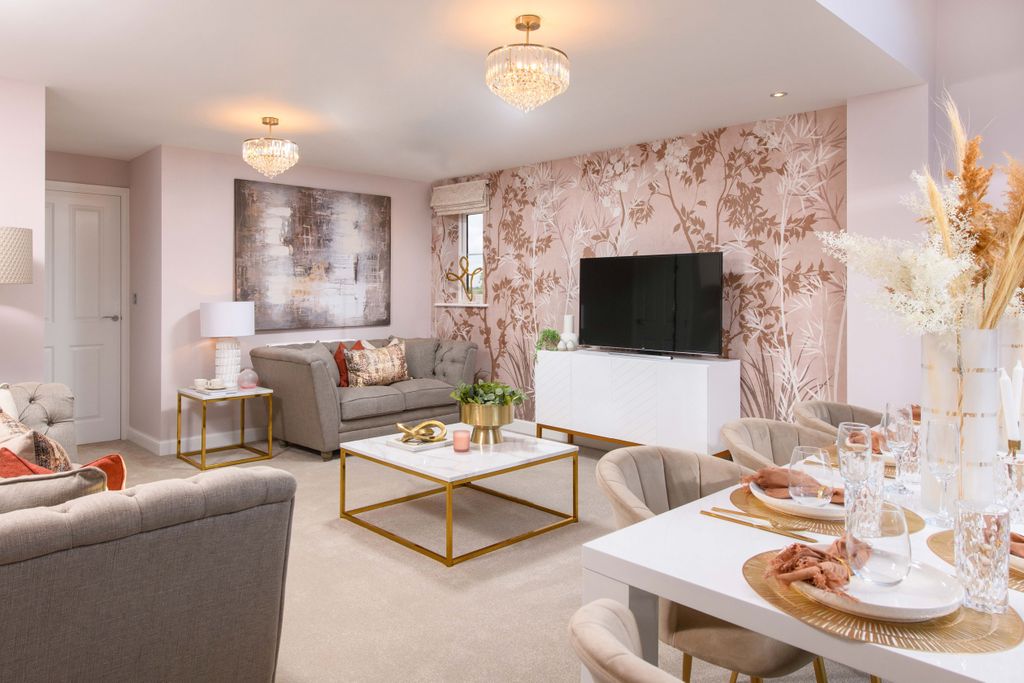 Property photo 3 of 10 The Woodcroft Living Room