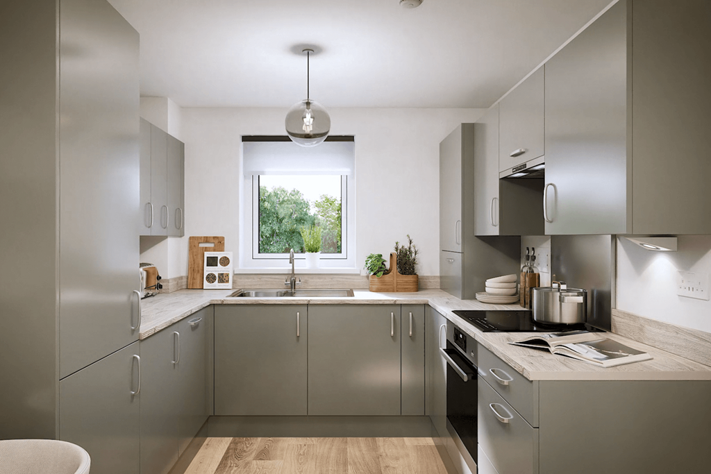 Property photo 3 of 6 Plenty Of Space For Cooking And Storage With The 3 Sided Kitchen