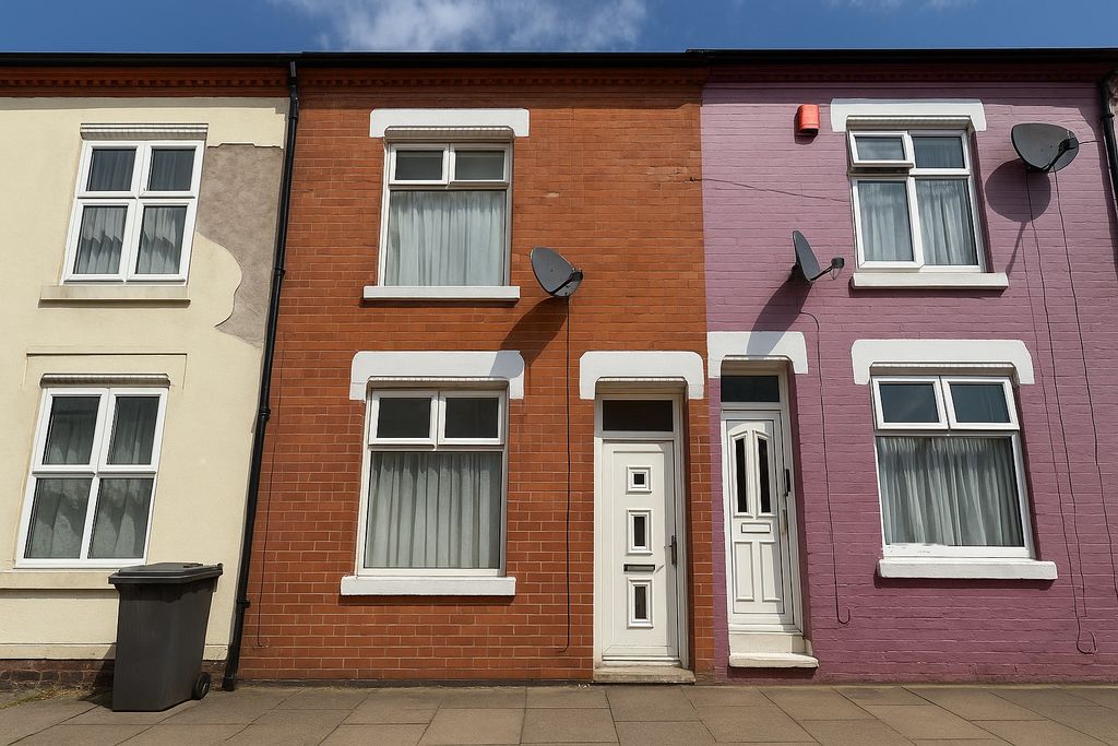 Property photo 1 of 7 A_Photograph_Captures_A_Row_Of_Three_Terraced_Hous
