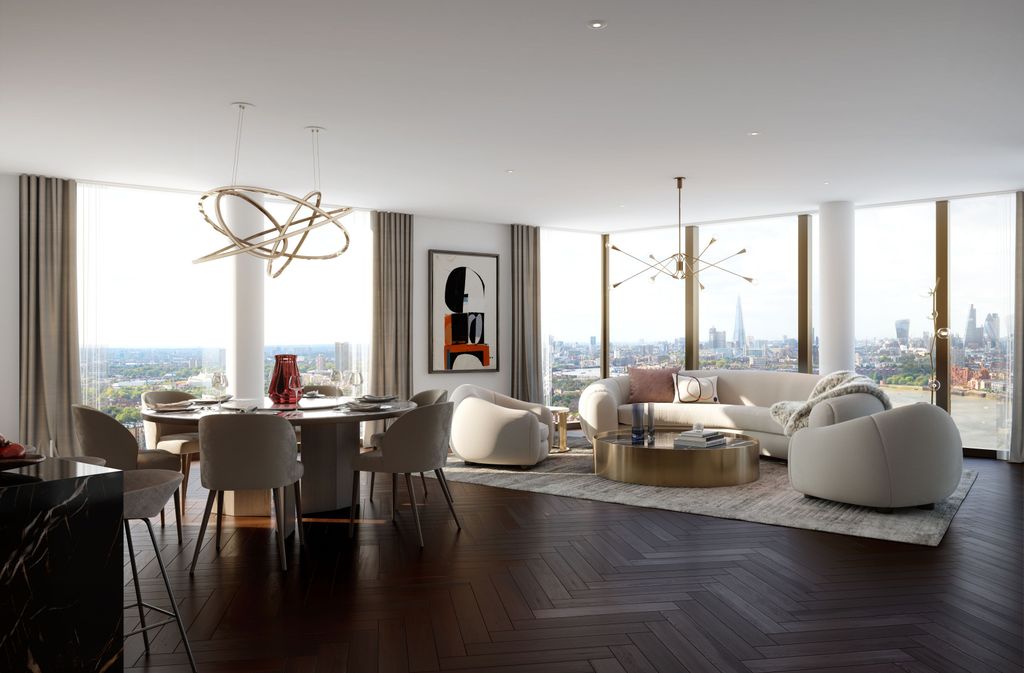 Property photo 2 of 16 3848_Westferry_28Th Floor_Living_Pb.Jpg